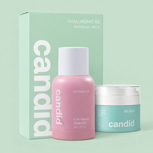 Starter Set: Retinol 0.3% + B5 Cream + B5 Face Mask Box