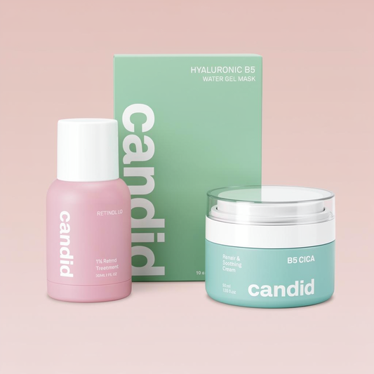 Advanced Set: Retinol 1.0% + B5 Cream + B5 Face Mask Box