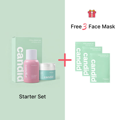 Starter Set: Retinol 0.3% + B5 Cream + B5 Face Mask Box